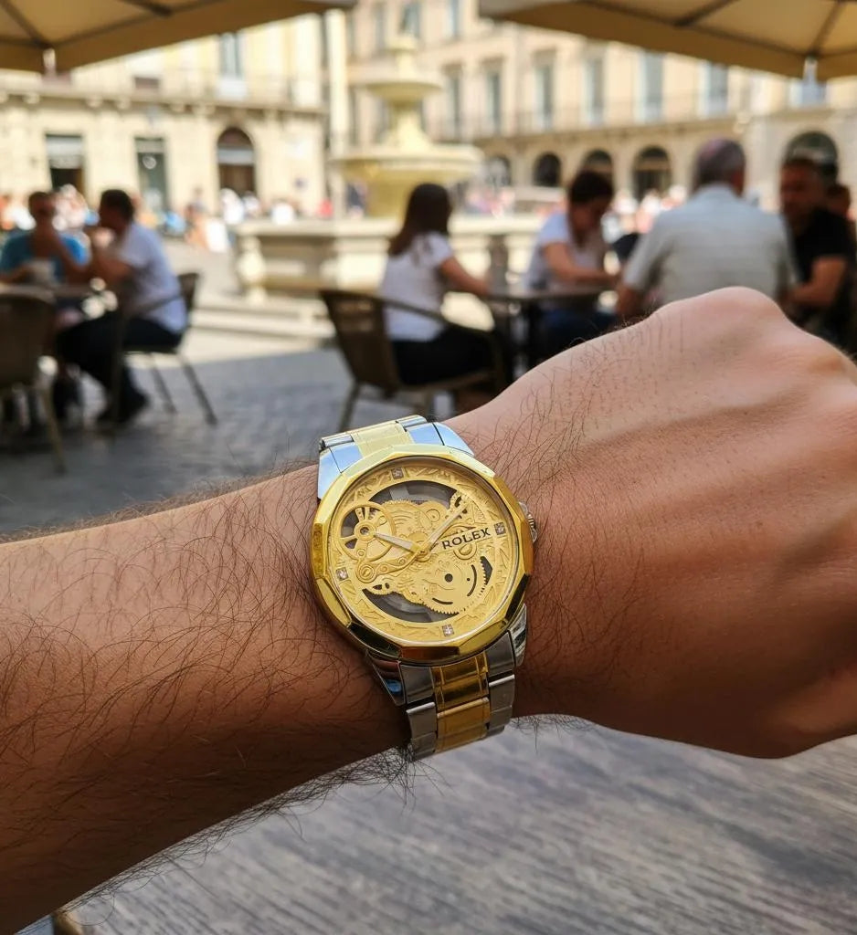 Men's Movement: Quartz, Water Resistant Watch