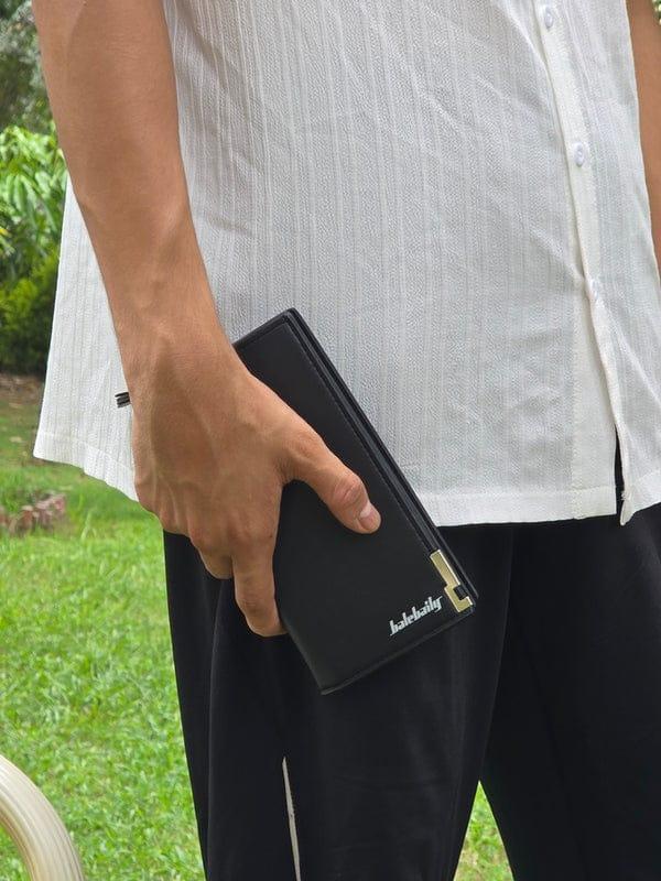 Men's Balebaily Long Wallet with Free Card  Holder- 2 Pcs |  BUY 1 GET 1 FREE