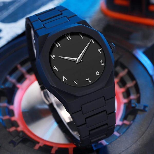 Men's Quartz Watch - Aluminum Build, 1 Pc, Water Resistant
