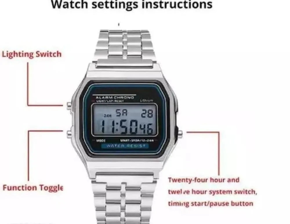 CASIO Men's Digital Display Watch